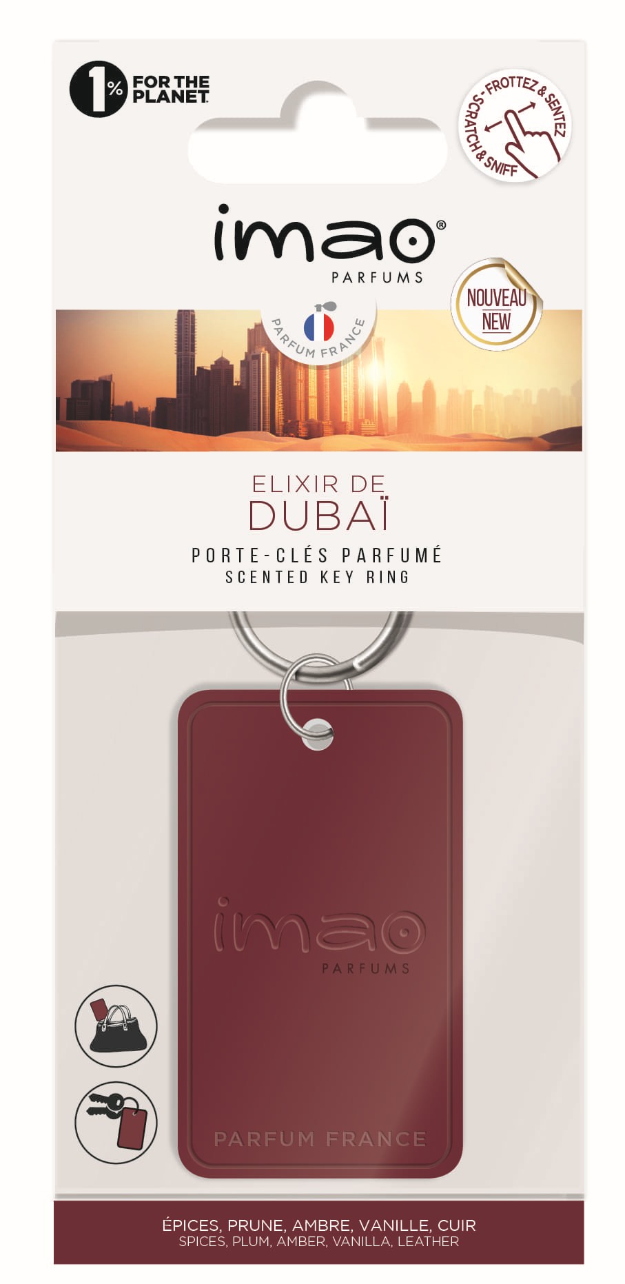 3d porte cles 60x150mm dubai crop